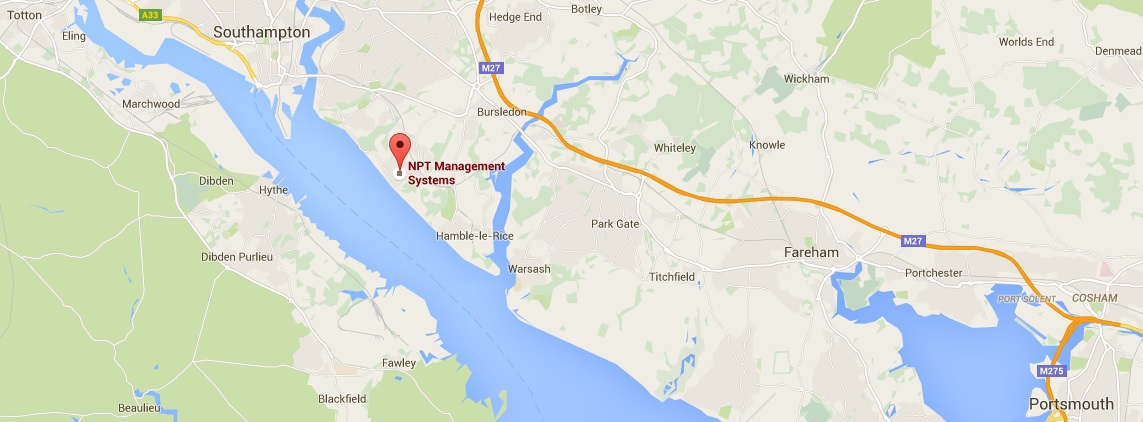 NPT Management Systems map