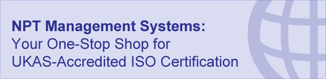 UKAS Accredited ISO Certification